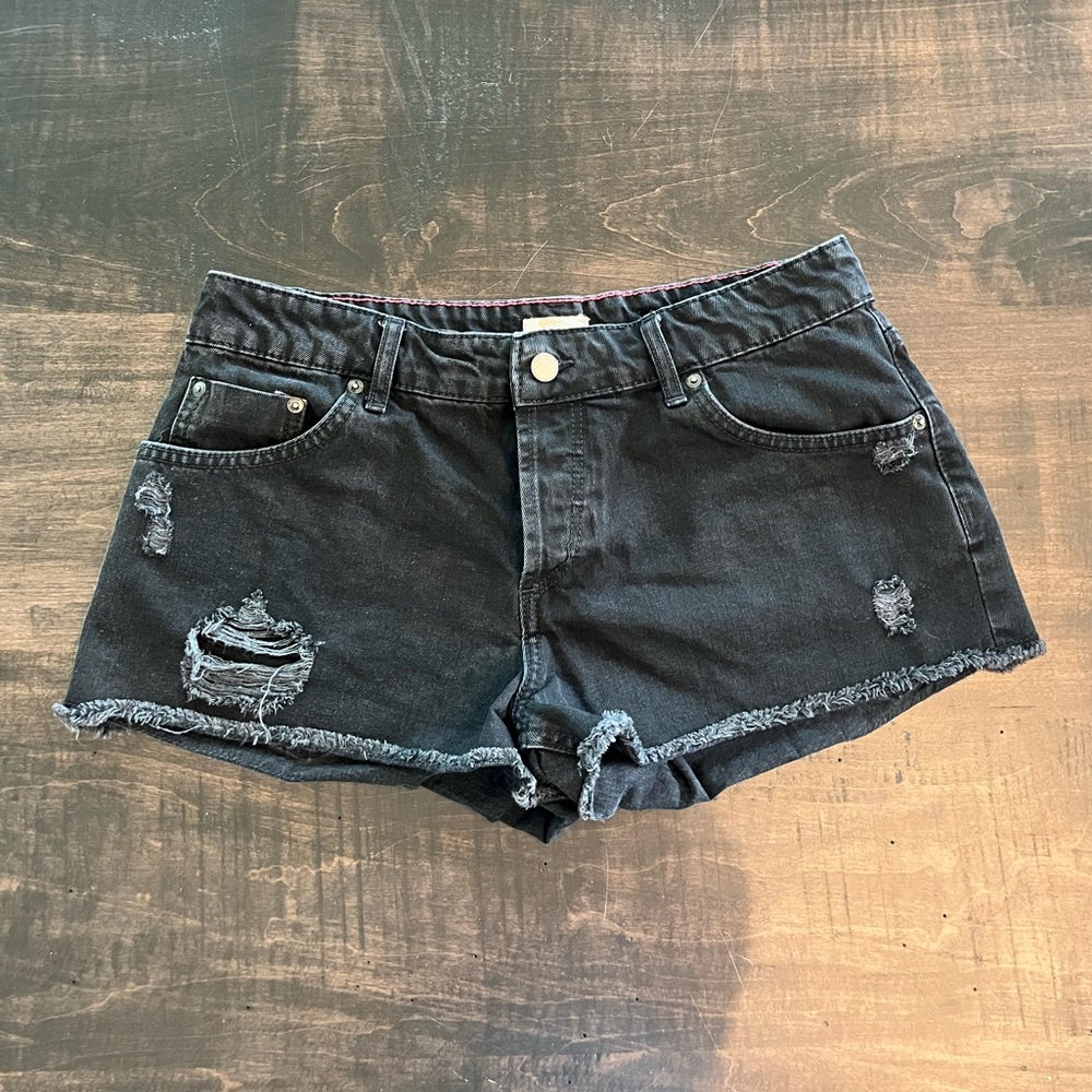 Roxy Black Jean Shorts